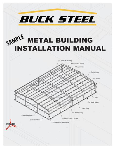 diagram metal wall installation house|metal building installation instructions.